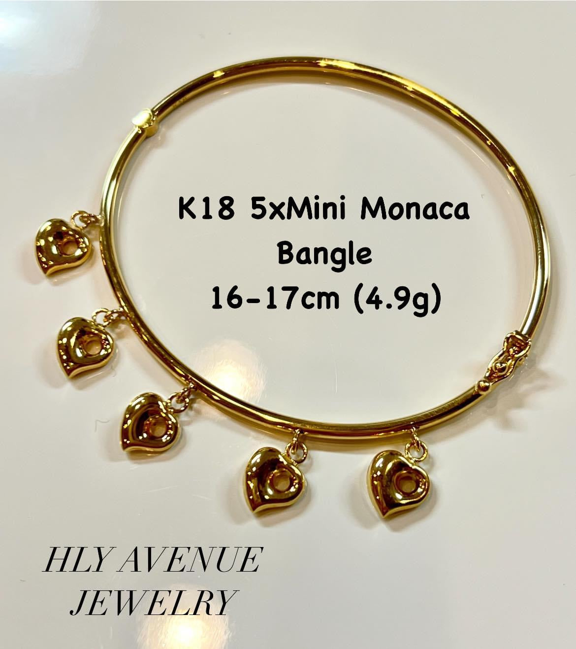 18k Mini Monaca Bangle