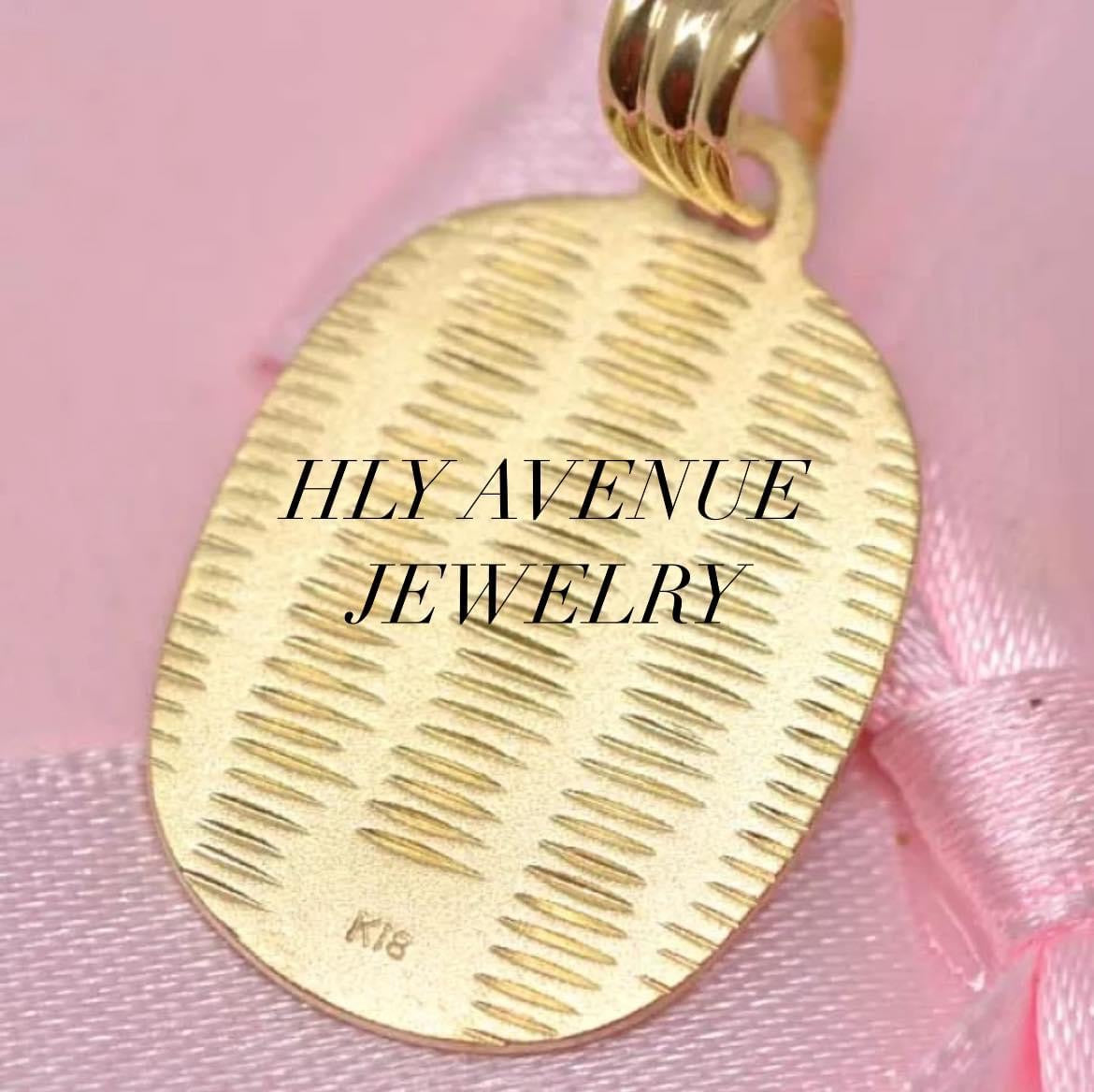 18k Japan Gold Dragon Pendant