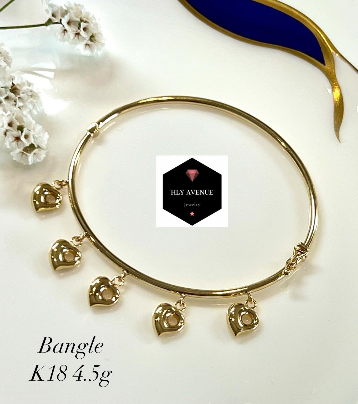 18k Mini Monaca Bangle