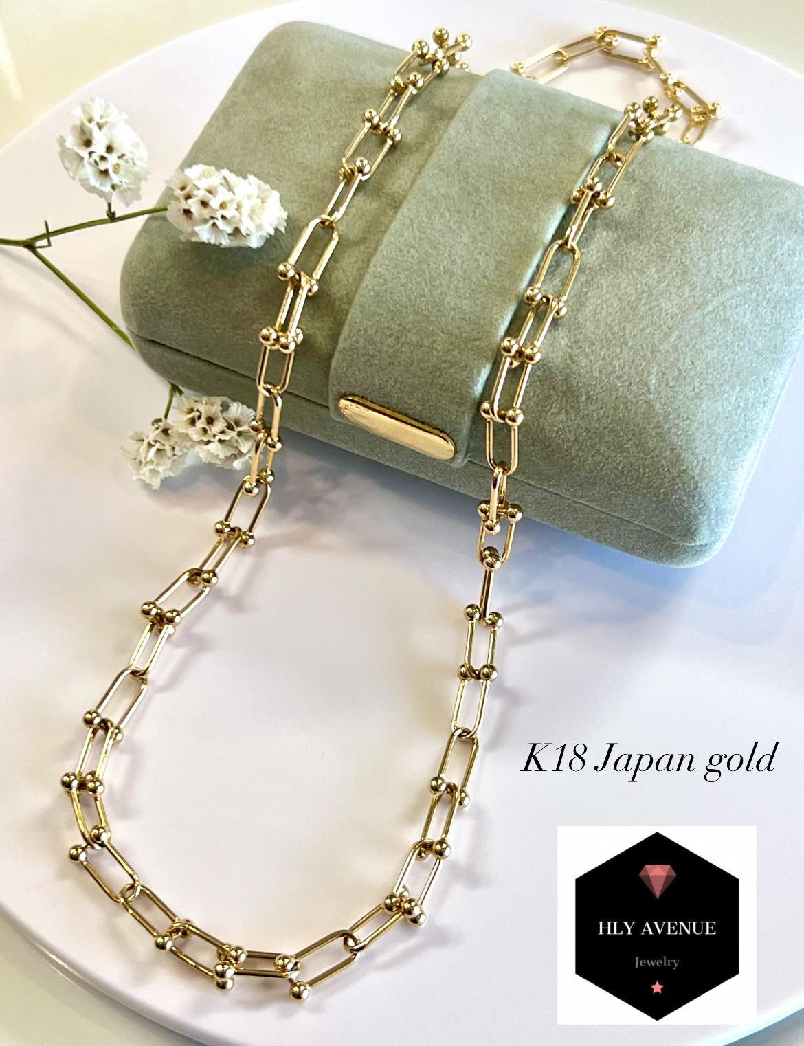 K18 Hardware Necklace 45CM
