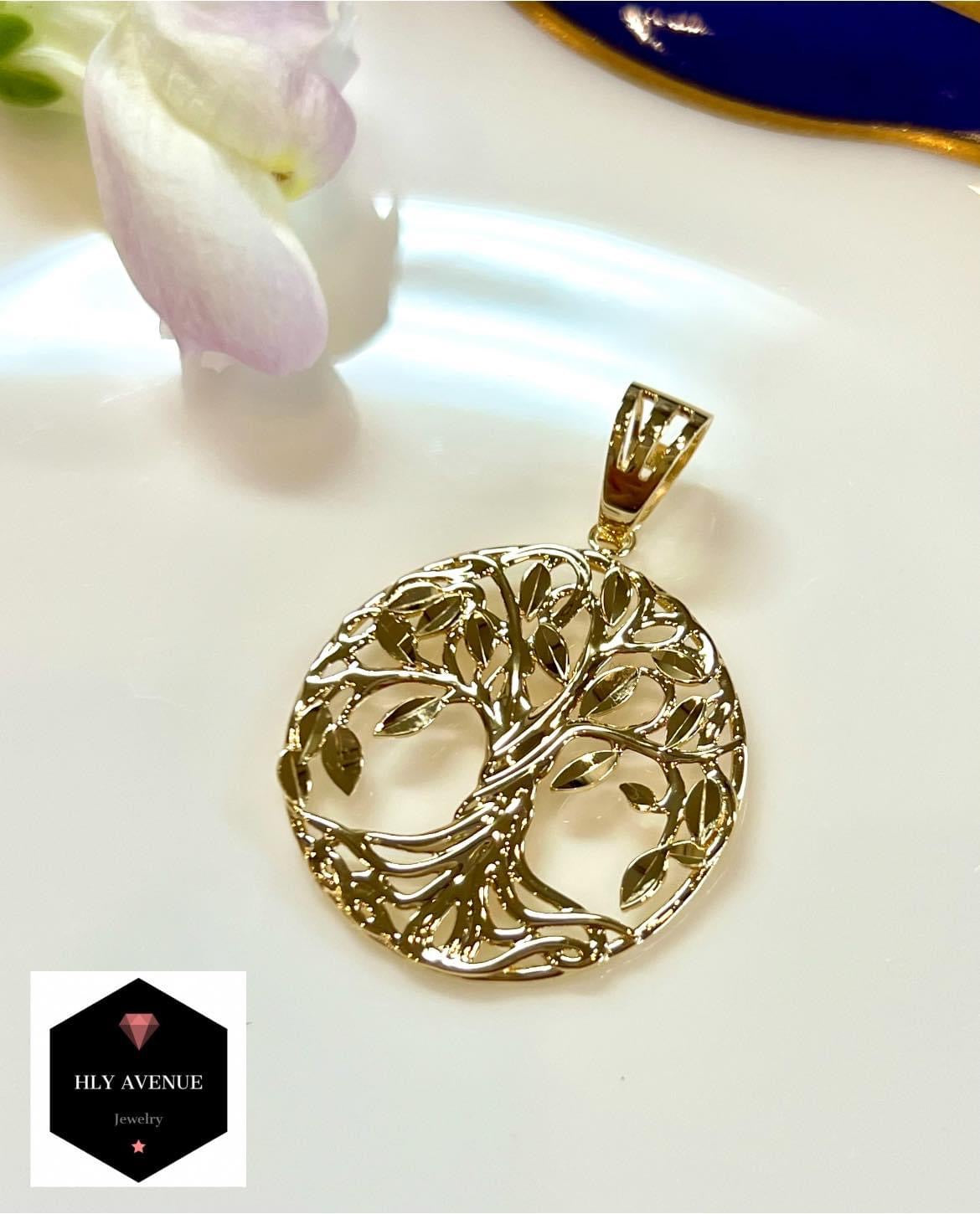 18k Tree Of Life Pendant
