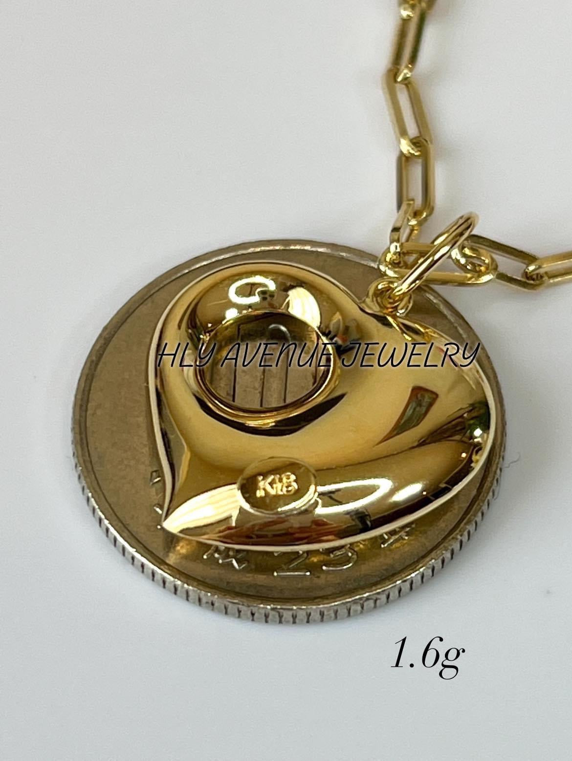 18K Japan Gold Monaca Pendant