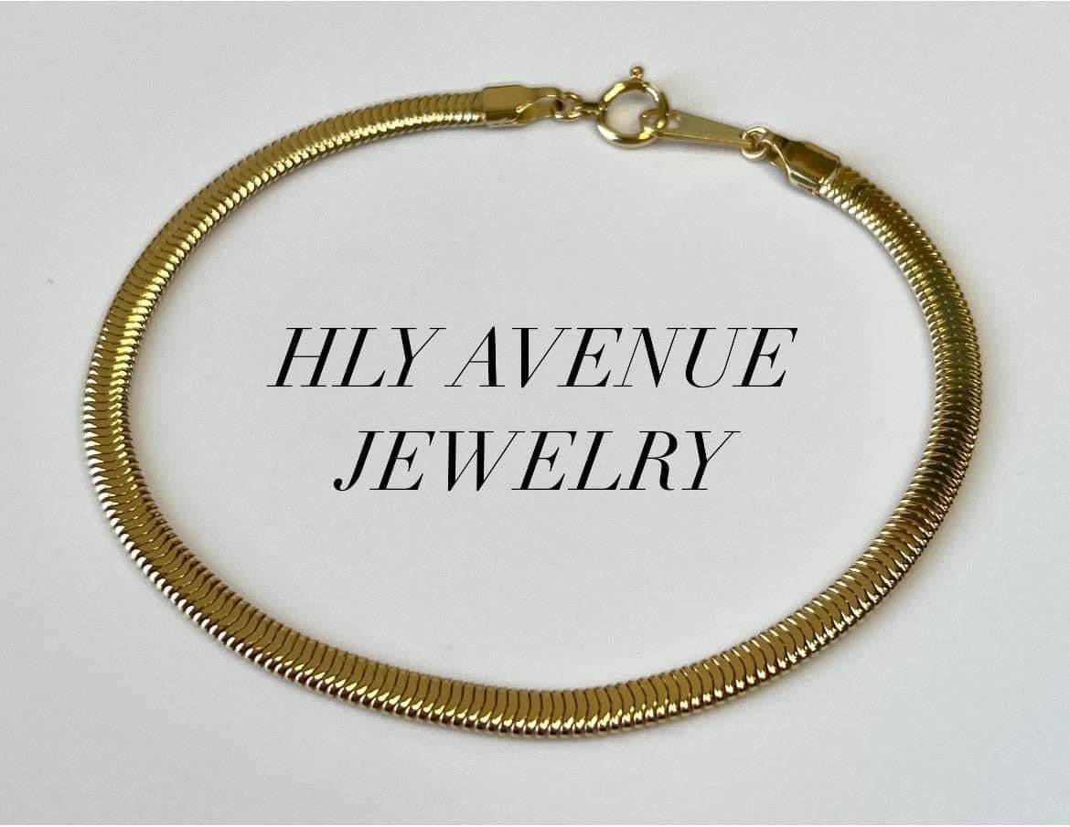 18k Japan Gold Snake Chain Bracelet