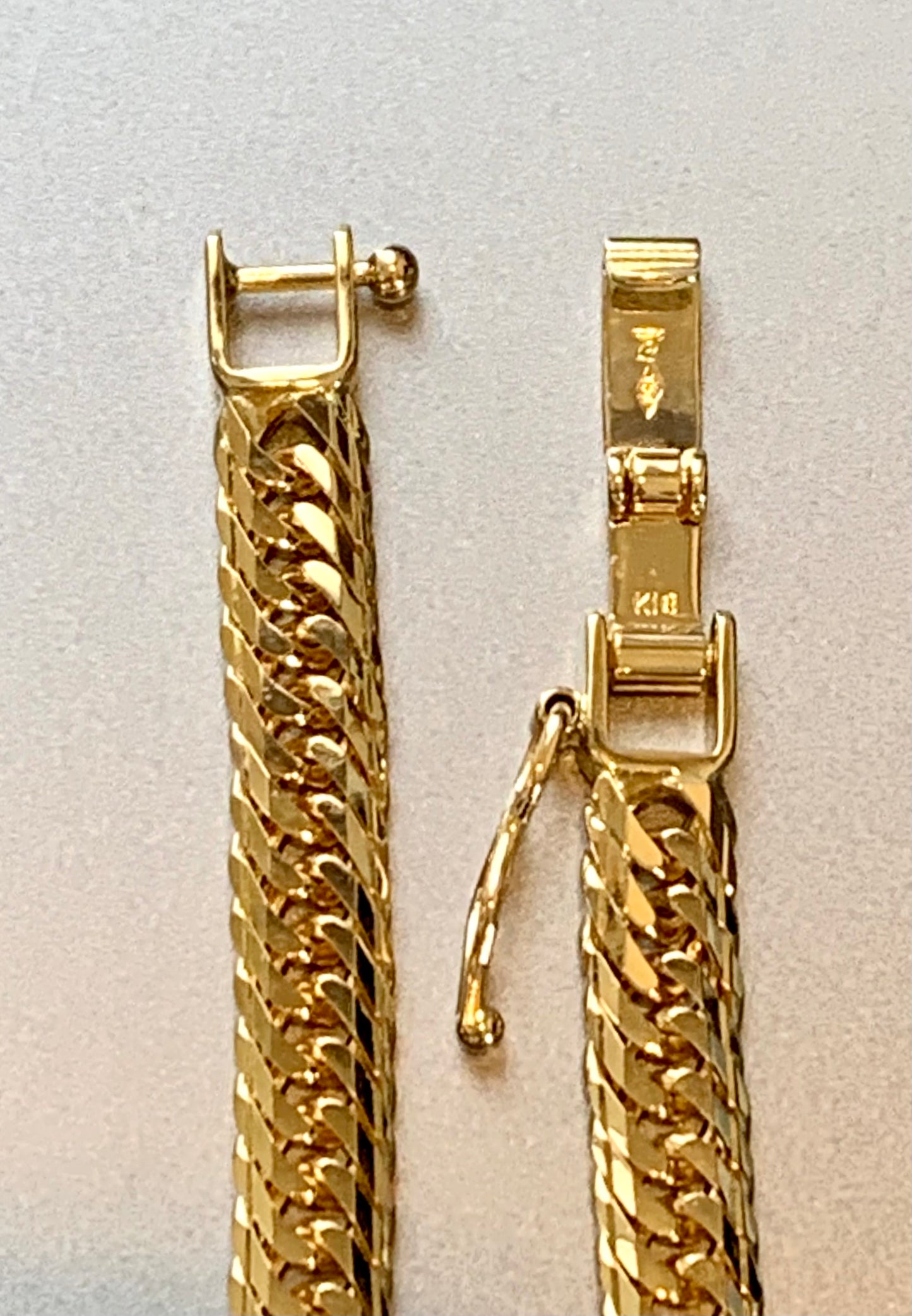 18k Japan Gold MCut 16CM Kihei Bracelet