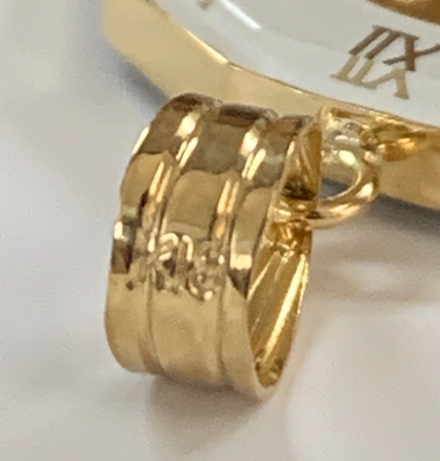 Angel 24K/18k Japan Gold Pendant Top