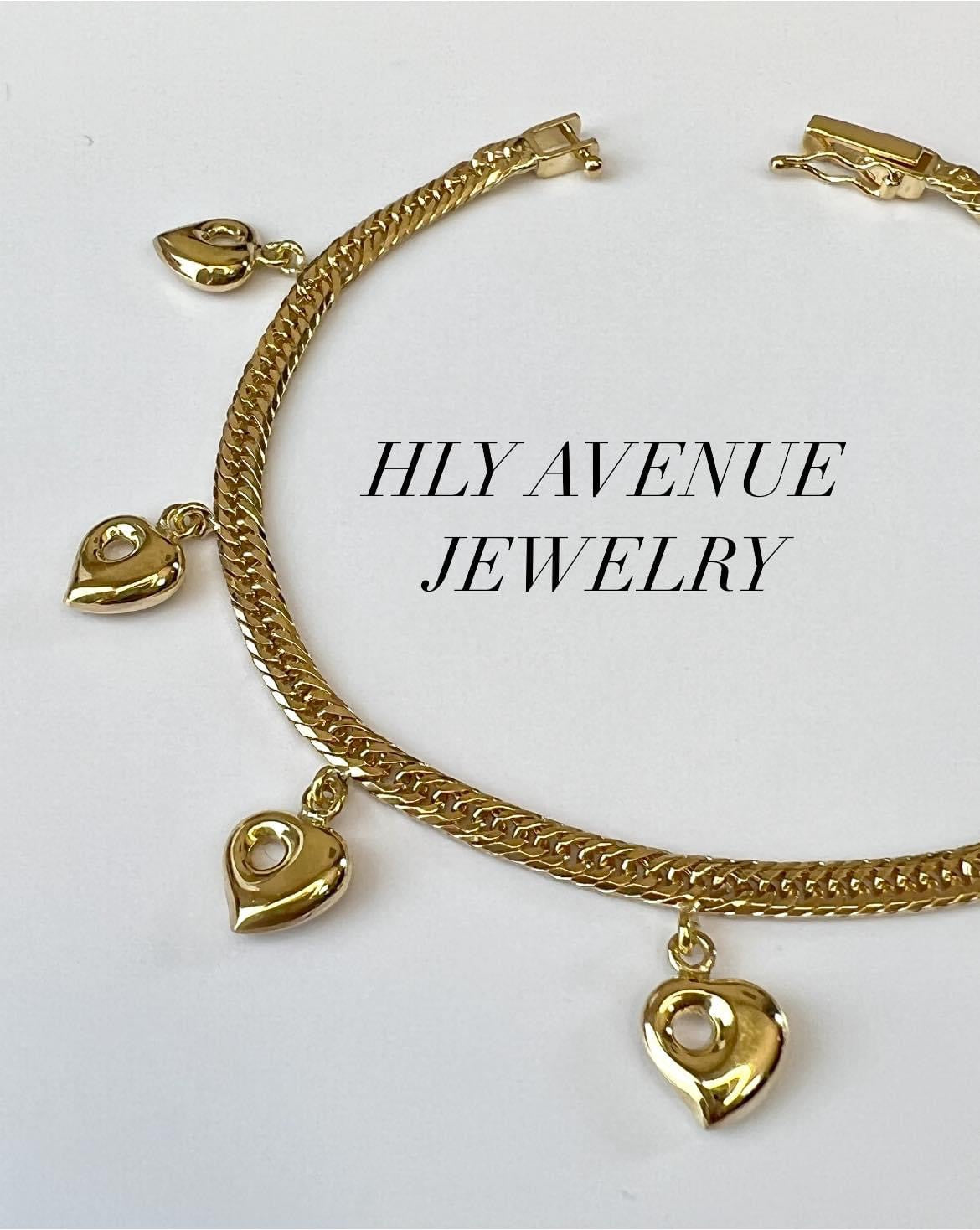 18k Japan Gold 7 Mini Monaca 8Triple Cut Kihei Bracelet