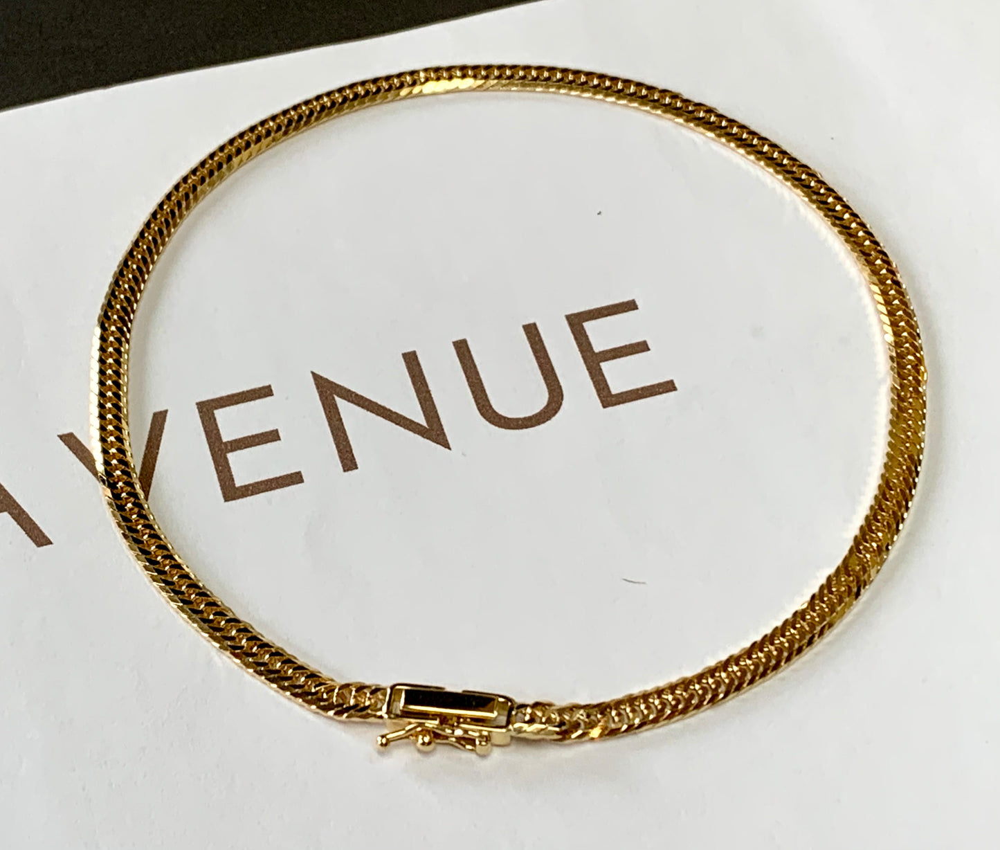 18k Gold 8Triple Cut Kihei Anklet