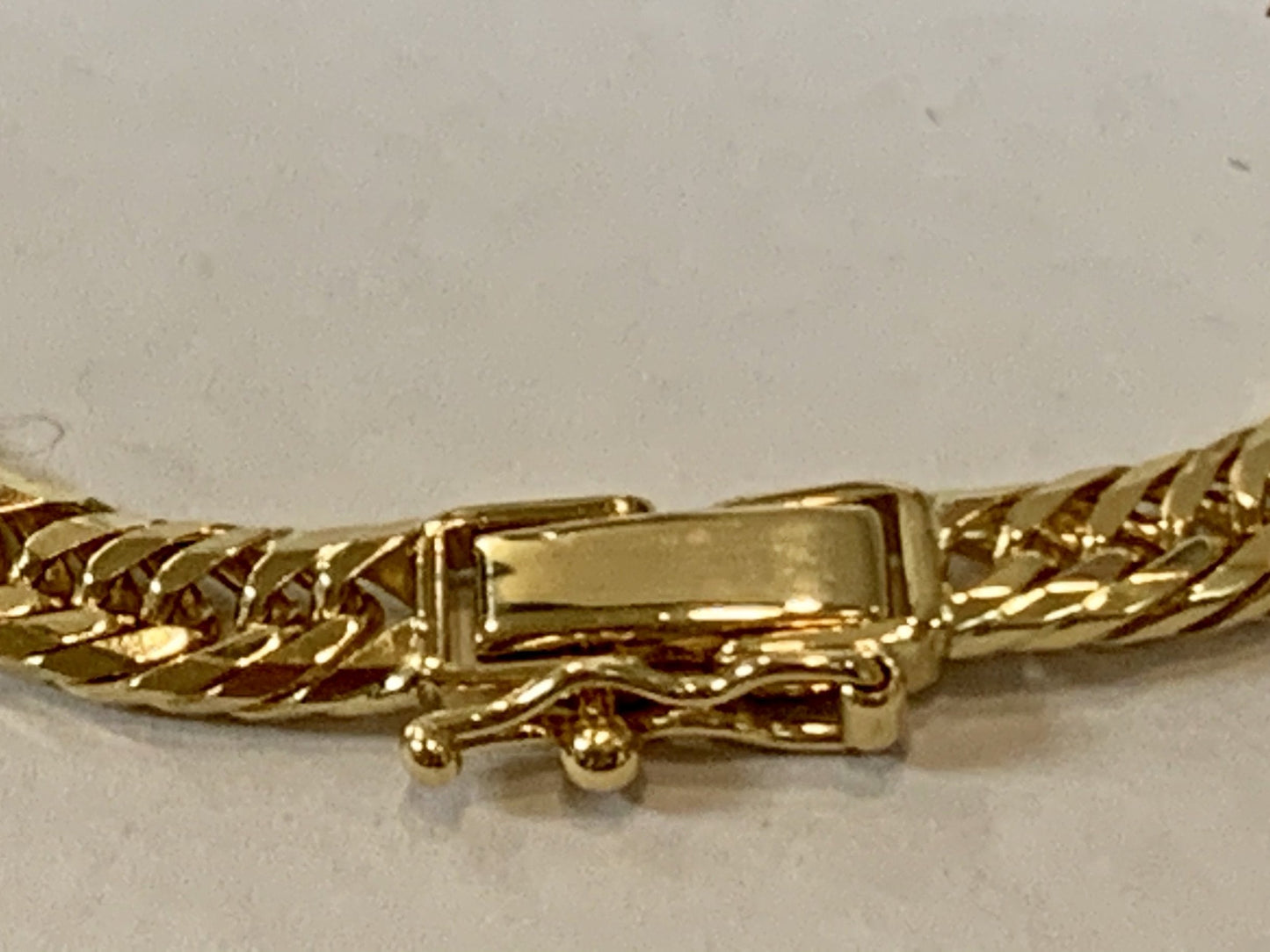 18K Japan Gold 8Cut Kihei Bracelet 18CM (10g)