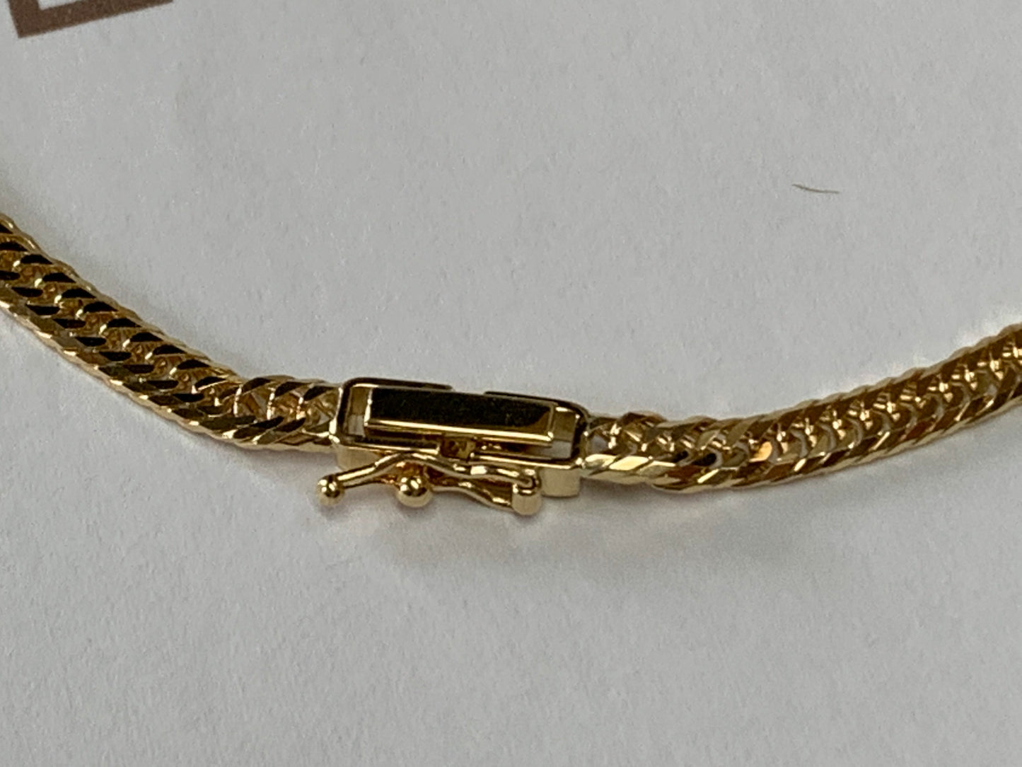 18k Gold 8Triple Cut Kihei Anklet