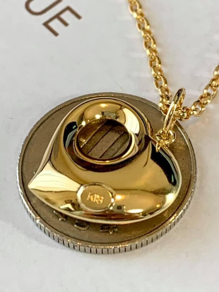 18k Japan Gold Monaca Necklace 45CM