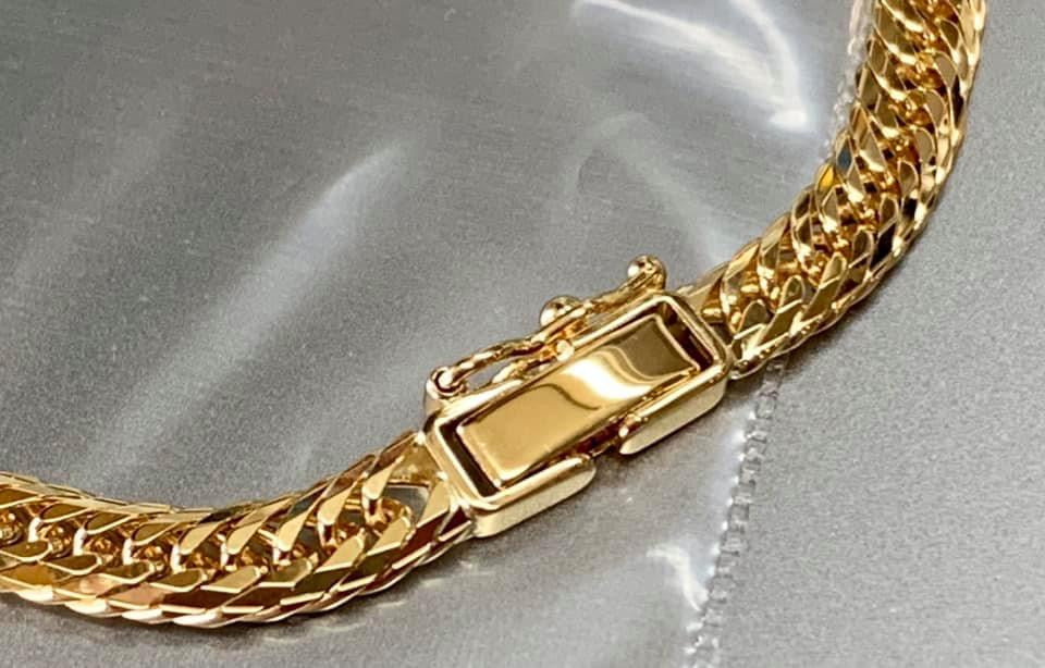 18k Japan Gold MCut 16CM Kihei Bracelet