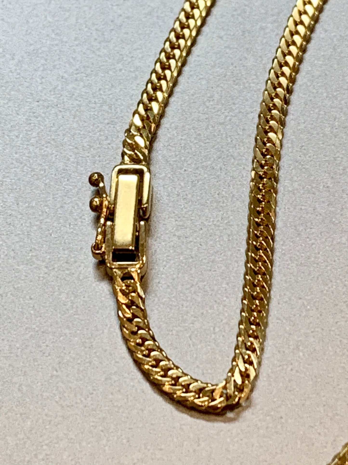18K Japan Gold 45CM 6 Double Cut Kihei Necklace