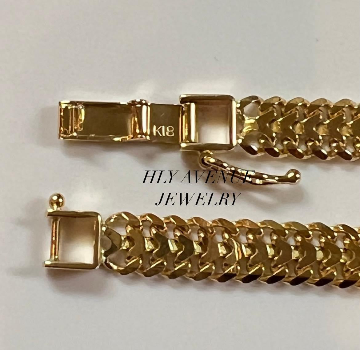 18k Japan Gold Heartbiz Bracelet