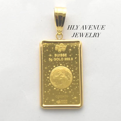 K24 Bullion Japan Gold Dragon Pendant