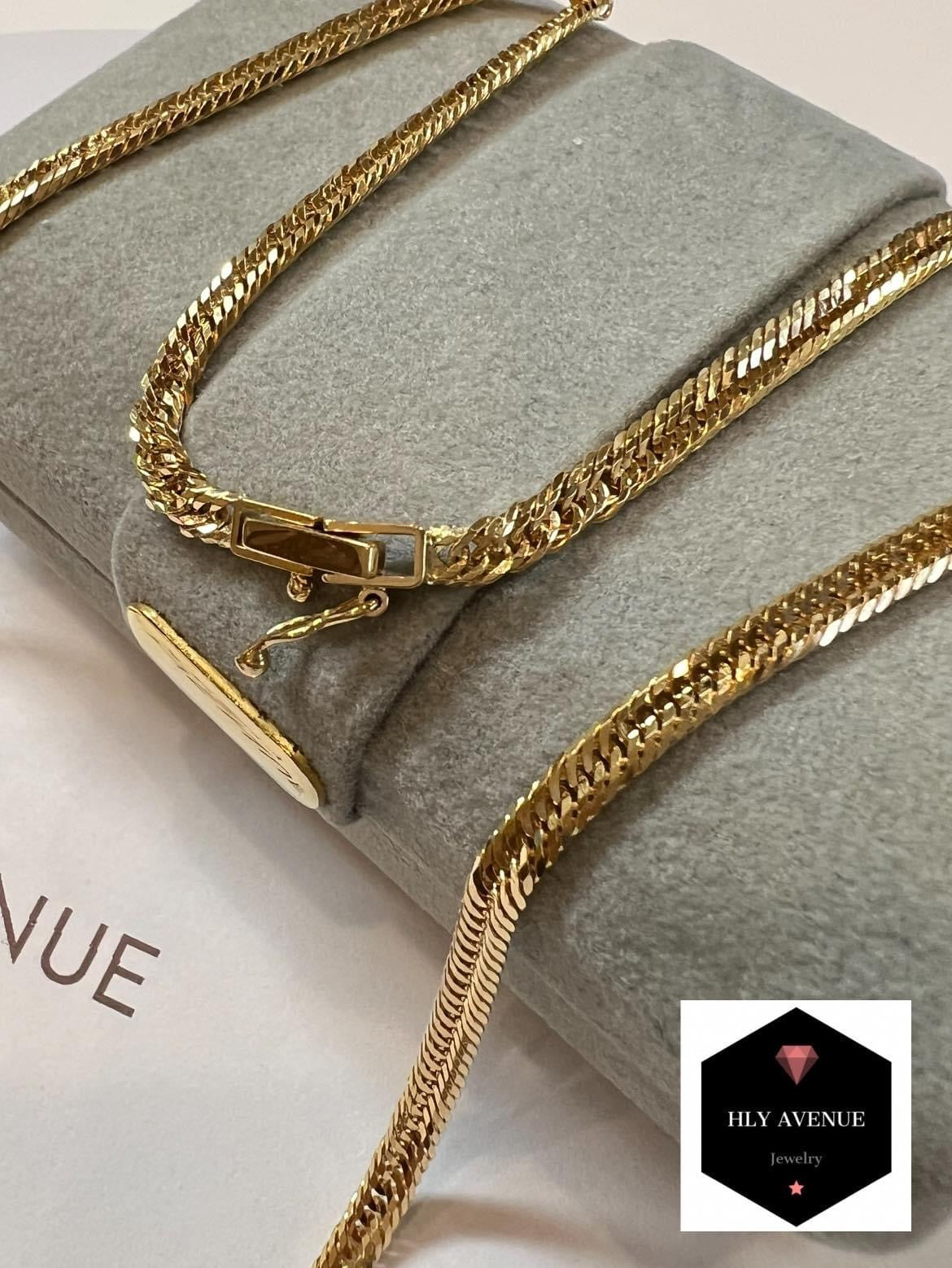 18K Japan Gold Kihei 12Triple Cut 50cm 12G – HLY Avenue Jewelry