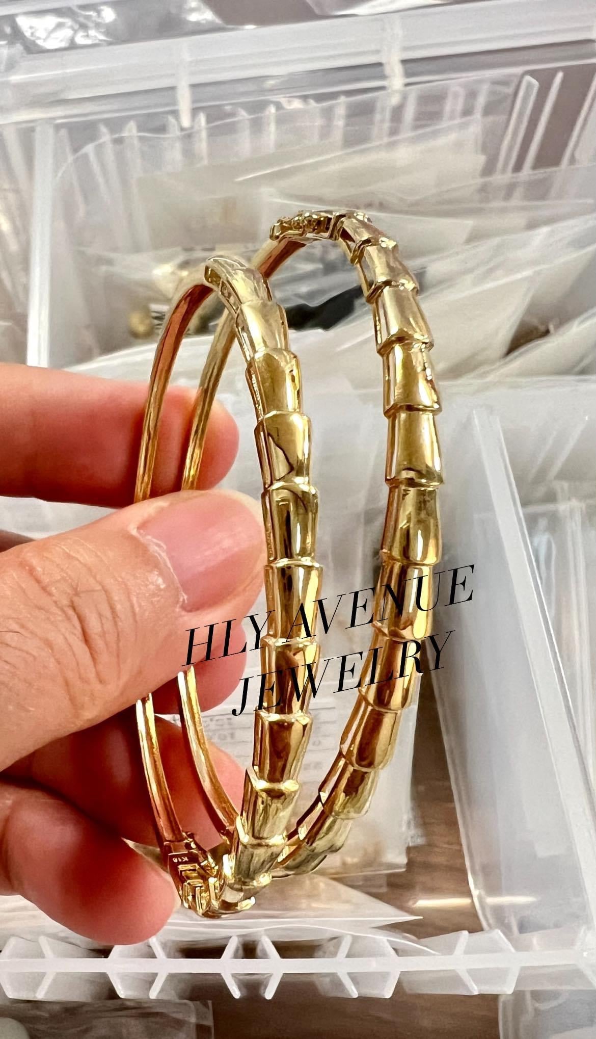 Small on sale gold bangles