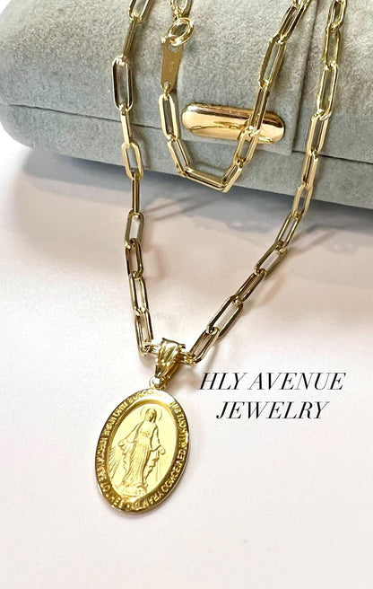 18k Japan Gold Miraculous Necklace