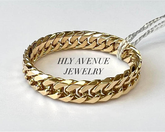 18k Japan gold 6 Cut Hard Type Ring