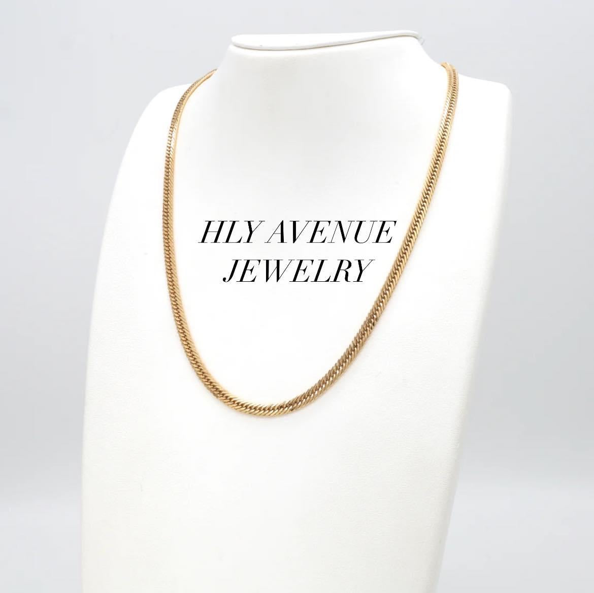 18k Japan Gold Kihei 8 Triple Cut 50cm 20G – HLY Avenue Jewelry